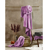 De Witte Lietaer Cosy plaid smokey grape