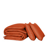 De Witte Lietaer dekbedovertrekset Olivia (uni) rooibos 200 TC