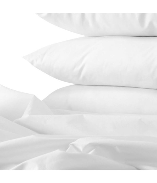 Mirabel Slabbinck effen / uni kussensloop gekamd katoen (percale, 200TC)