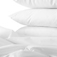 effen kussensloop gekamd katoen in verschillende kleuren (percale, 200TC)