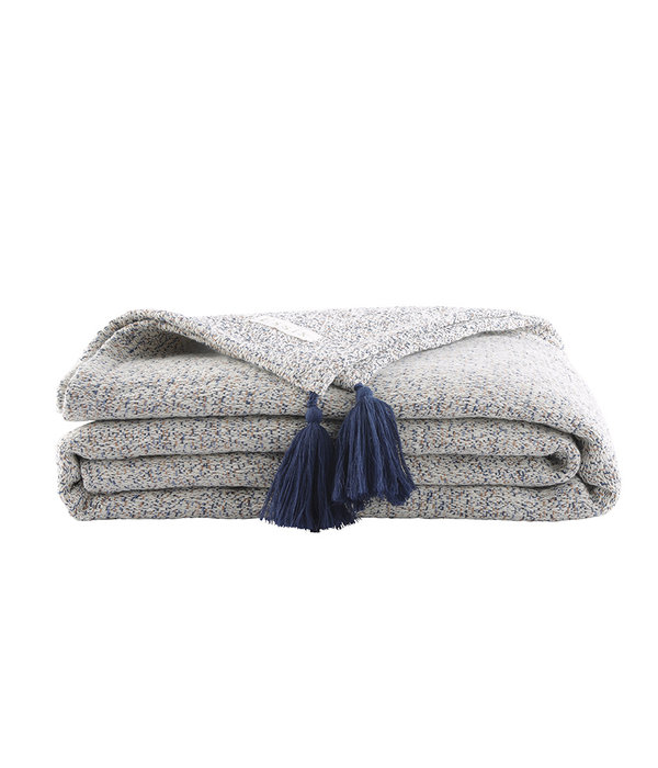 Essix Folk sierkussenhoes en plaid