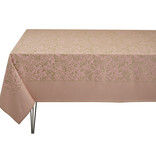 Le Jacquard Français gecoat tafellinnen Osmose aspen / trémière