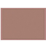 Le Jacquard Français gecoat tafellinnen Osmose aspen / trémière