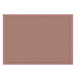 Le Jacquard Français gecoat tafellinnen Osmose aspen / trémière