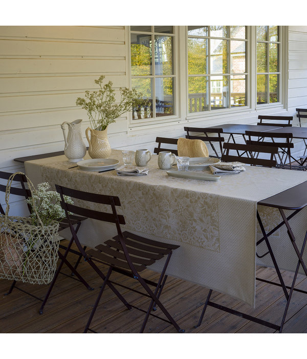 Le Jacquard Français gecoat tafellinnen Osmose cork / liège