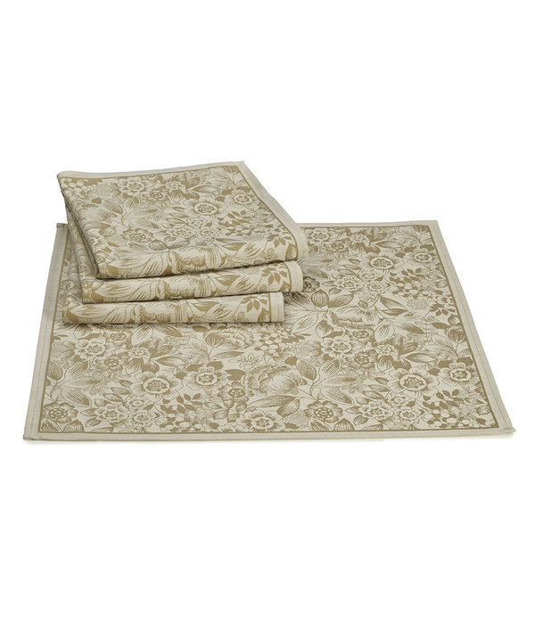 Le Jacquard Français gecoat tafellinnen Osmose cork / liège