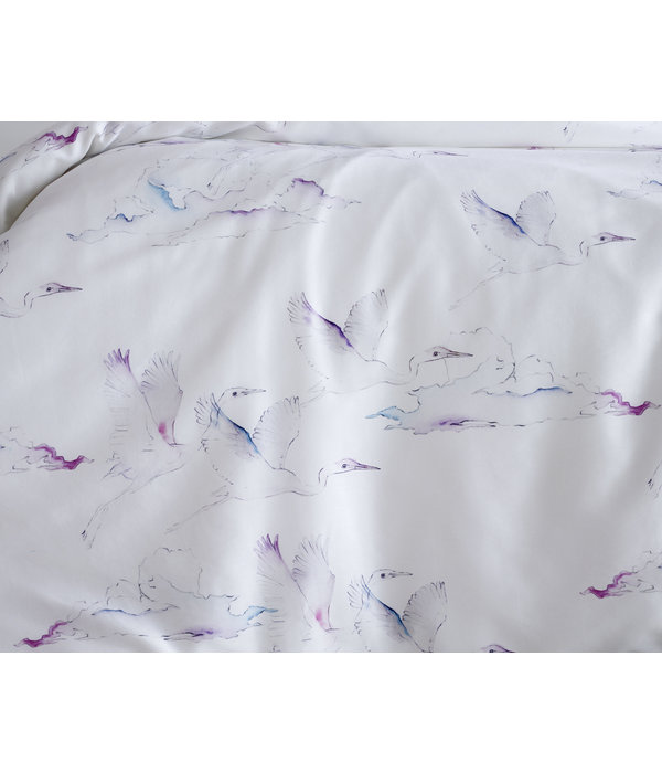 De Witte Lietaer Ave arctic ice 200TC, dekbedovertrekset 260x240 cm