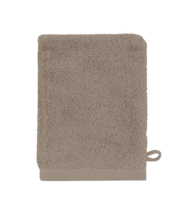 Alexandre Turpault Essentiel biologisch badgoed ombre / taupe, 650 gram per m²