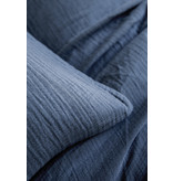 Essix dekbedovertrek hydrofiel Tendresse bleu chine, strijkvrij