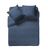 Essix dekbedovertrek hydrofiel Tendresse bleu chine, strijkvrij