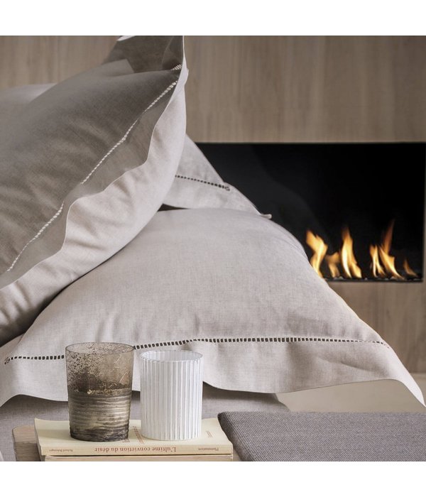 Alexandre Turpault dekbedovertrekset Venise naturel halflinnen, 240x220 cm