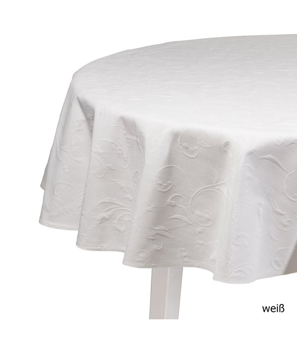 Pichler Scala, ronde strijkvrije tafellakens t/m 260 cm doorsnede