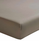 Essix hoeslaken 200TC taupe, matras tot 30 cm hoog