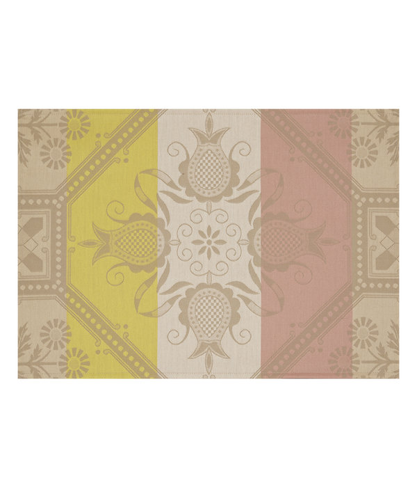 Le Jacquard Français Hacienda beige tafelinnen