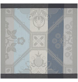 Le Jacquard Français Hacienda blue tafellaken 175x175 cm