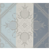 Le Jacquard Français Hacienda blue tafellaken 175x175 cm