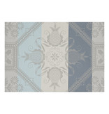 Le Jacquard Français Hacienda blue tafellaken 175x175 cm