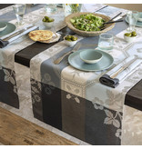 Le Jacquard Français Hacienda blue tafellaken 175x175 cm