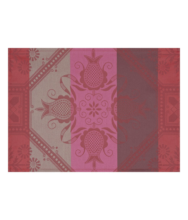 Le Jacquard Français Hacienda red tafellaken 175x175 cm