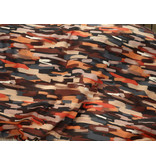 De Witte Lietaer Rothko orange rust, flanellen dekbedovertrekset