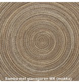 Pichler Samba placemat rond met glansgaren