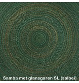 Pichler Samba placemat rond met glansgaren