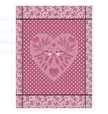 Le Jacquard Français Droogdoek Amour pink