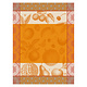 theedoek Arrière-Pays melon/orange