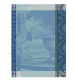 Le Jacquard Français Droogdoek Jardin Parisien blue