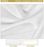 Mirabel Slabbinck Uni Sonata Xtreme (665TC percale katoen) wit