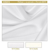 Mirabel Slabbinck Uni Sonata Xtreme (665TC percale katoen) wit