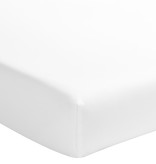 Essix hoeslaken satijn 200TC white, matras tot 40 cm hoog