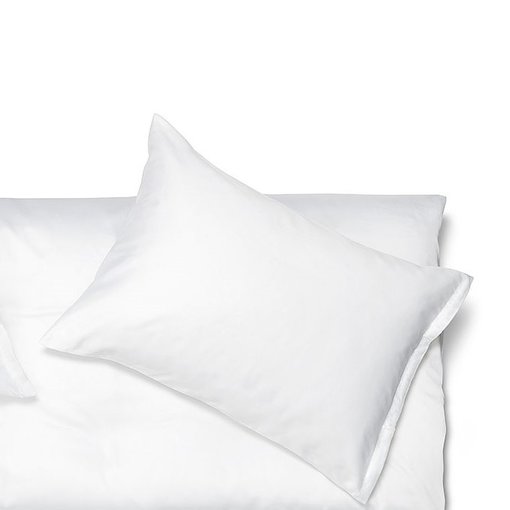 Schlossberg uni Noblesse kussensloop Zwitsers satijn in verschillende kleuren (300TC), vanaf