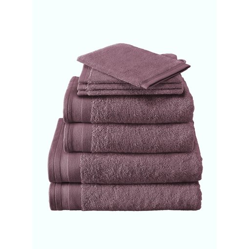 De Witte Lietaer handdoeken Excellence prune  (oud roze)
