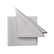 uni (effen) servetten Solid, silver (SI)