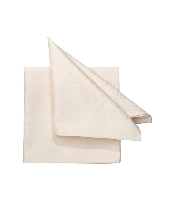 Pichler uni jacquard servetten Palace champagne (CH)