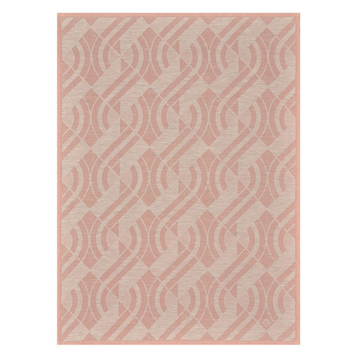 Le Jacquard Français 100% Linnen glazendoek Neo pink