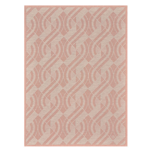 Le Jacquard Français 100% Linnen glazendoek Neo pink