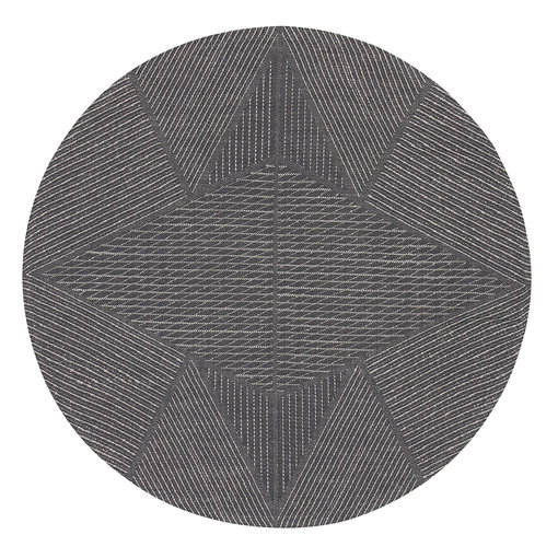 Le Jacquard Français Club Etoile meandres (grey) placemats