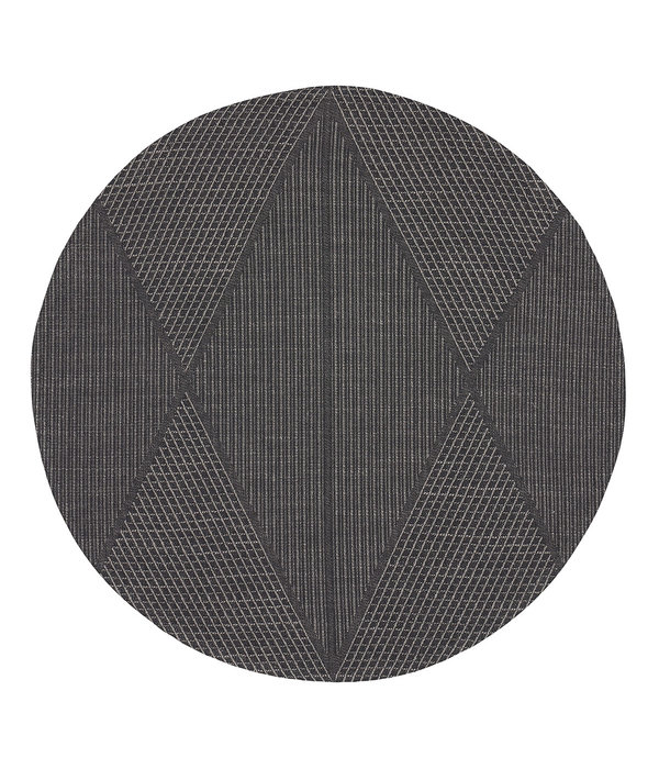 Le Jacquard Français Club Losanges meandres (grey) placemats