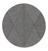 Le Jacquard Français Club Losanges ré (light grey) placemats