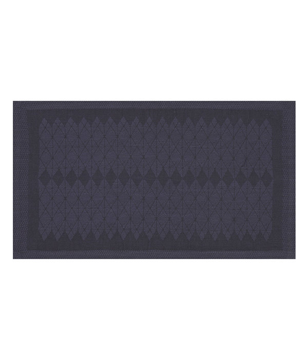 Le Jacquard Français Club Satin prusse (bleu) placemats