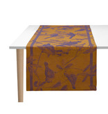 Le Jacquard Français Tafellinnen Volière blue orange