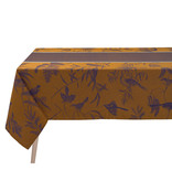 Le Jacquard Français Tafellinnen Volière blue orange