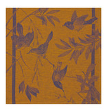 Le Jacquard Français Tafellinnen Volière blue orange