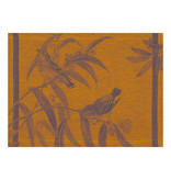 Le Jacquard Français Tafellinnen Volière blue orange