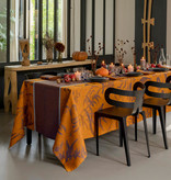 Le Jacquard Français Tafellinnen Volière blue orange