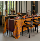 Le Jacquard Français Tafellinnen Volière blue orange