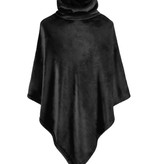 Moodit fleece poncho Calido black