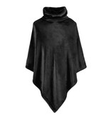 Moodit fleece poncho Calido black